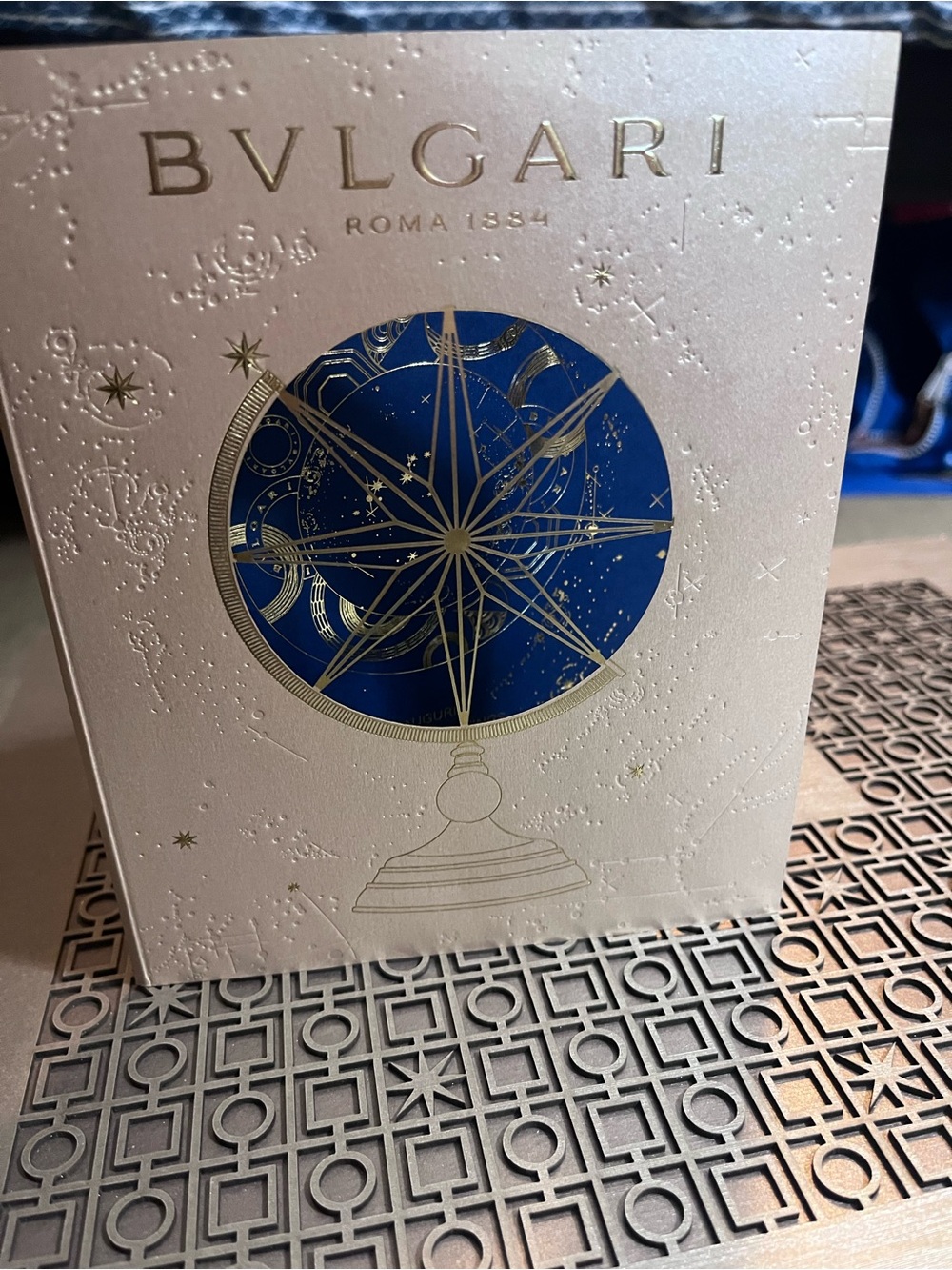 Bvlgari Embossed Geometric Box - Picture 4 of 6